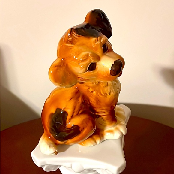 Vintage Ceramic Puppy Figurine 🐶 - Picture 6 of 10